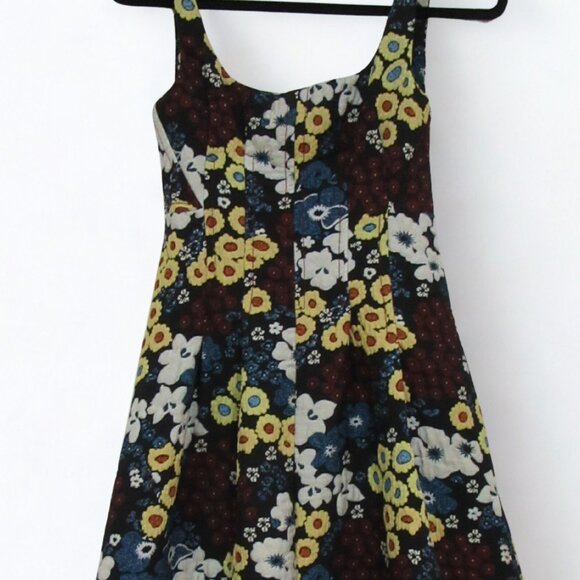 Maeve x Anthropologie Marigold Floral Jacquard Midi Dress – Cottagecore Chic - Picture 3 of 16